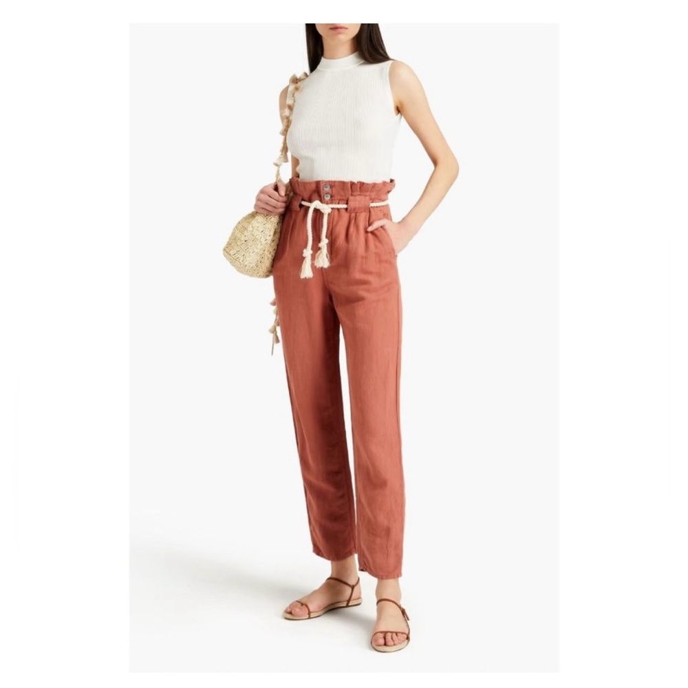 VERONICA BEARD Karter Paper Bag Pants